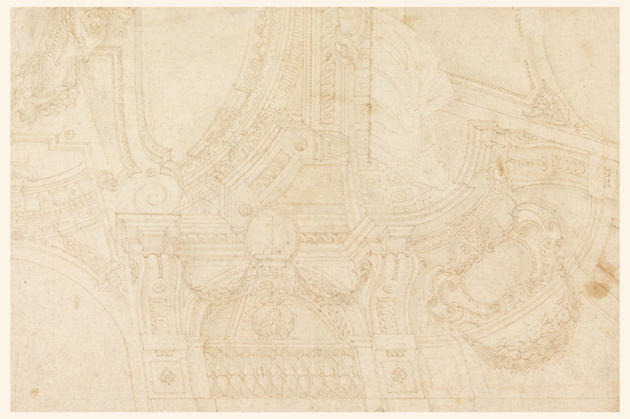 Painted Ceiling by Mauro Antonio Tesi