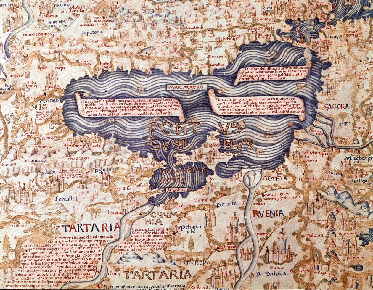 View of the Black Sea (detail) by Mauro Fra
