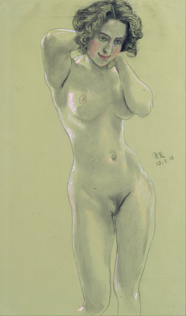 Female Nude by Max Klinger