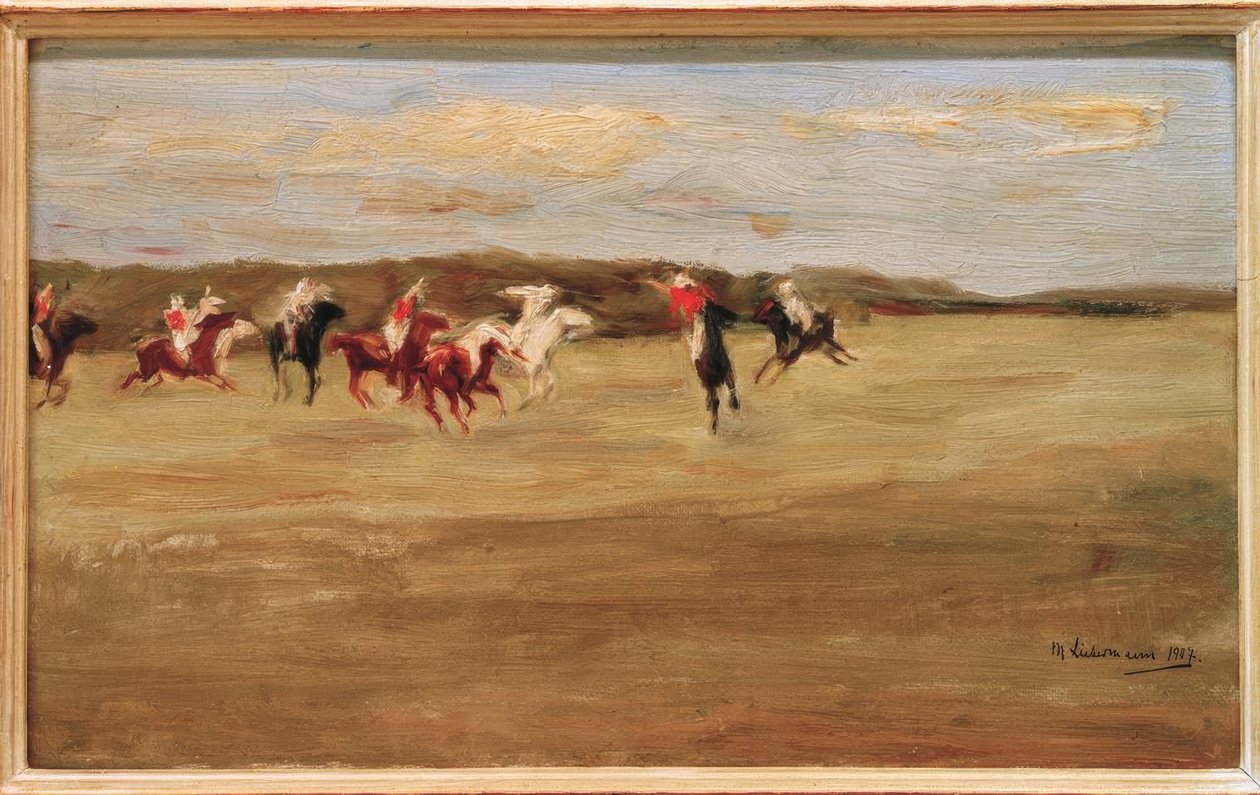 Polo Players by Max Liebermann