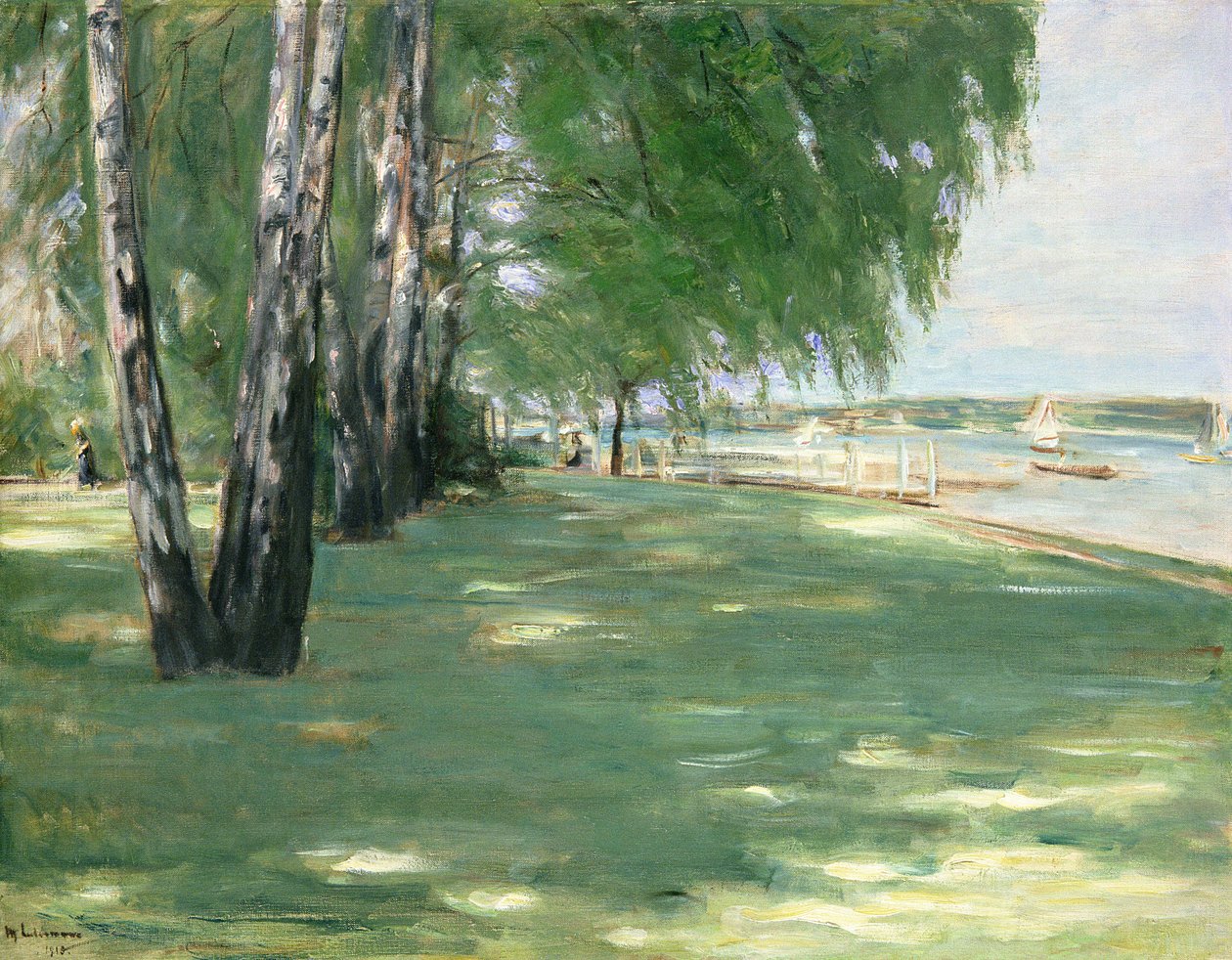 The Garden of the Artist in Wannsee, 1918 by Max Liebermann