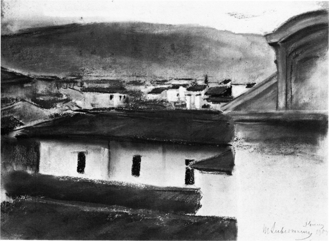View of the Roofs of Florence by Max Liebermann