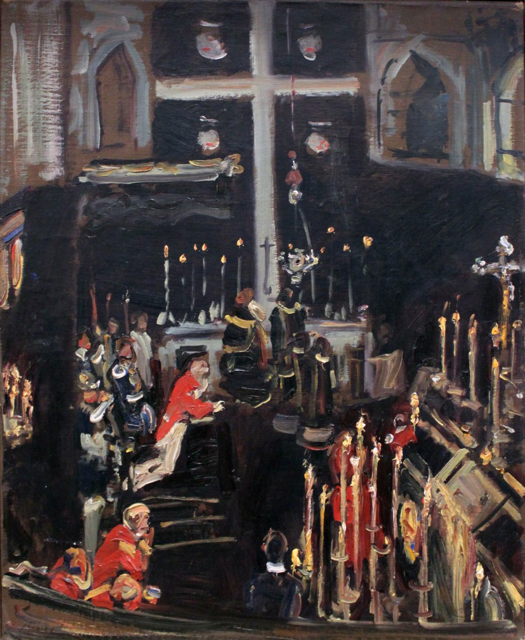 Requiem for the St. Georgsknights by Max Slevogt