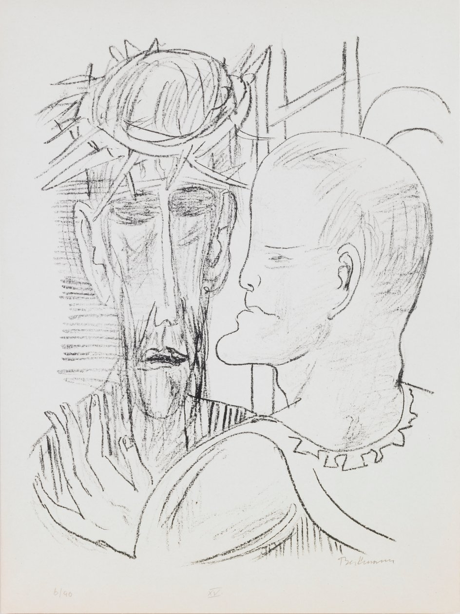 Christ and Pilate by Max Beckmann