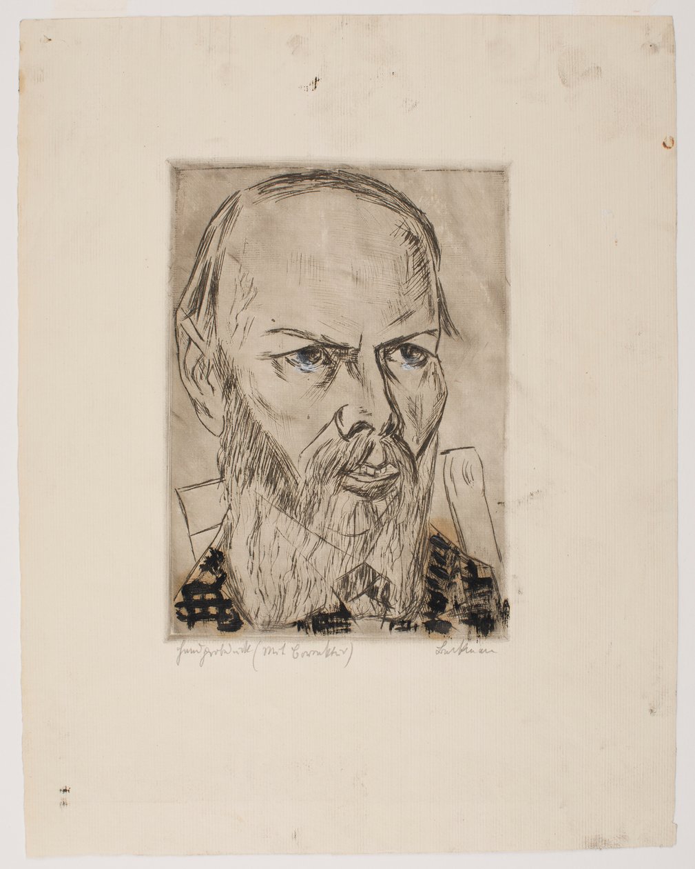 Dostoyevsky I by Max Beckmann