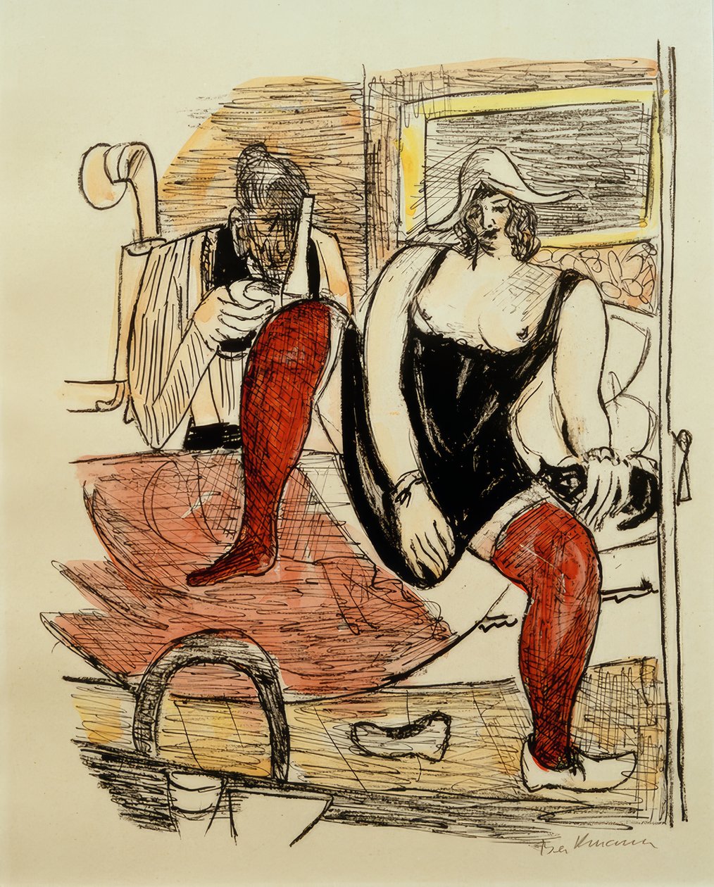 Morning by Max Beckmann