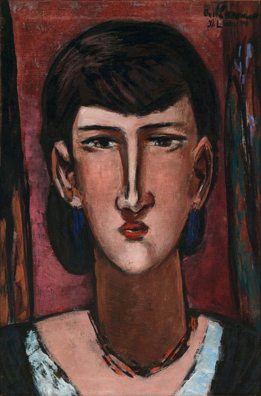 Portrait of Edie Rickey by Max Beckmann