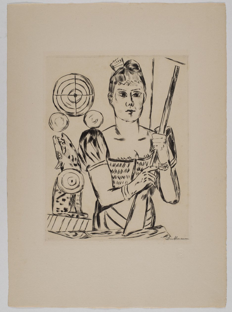 Shooting Gallery by Max Beckmann
