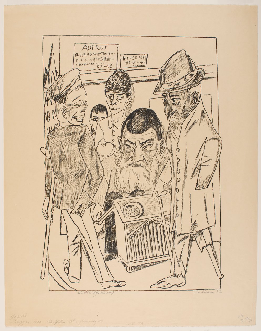 The Beggars (plate 7 from the series 