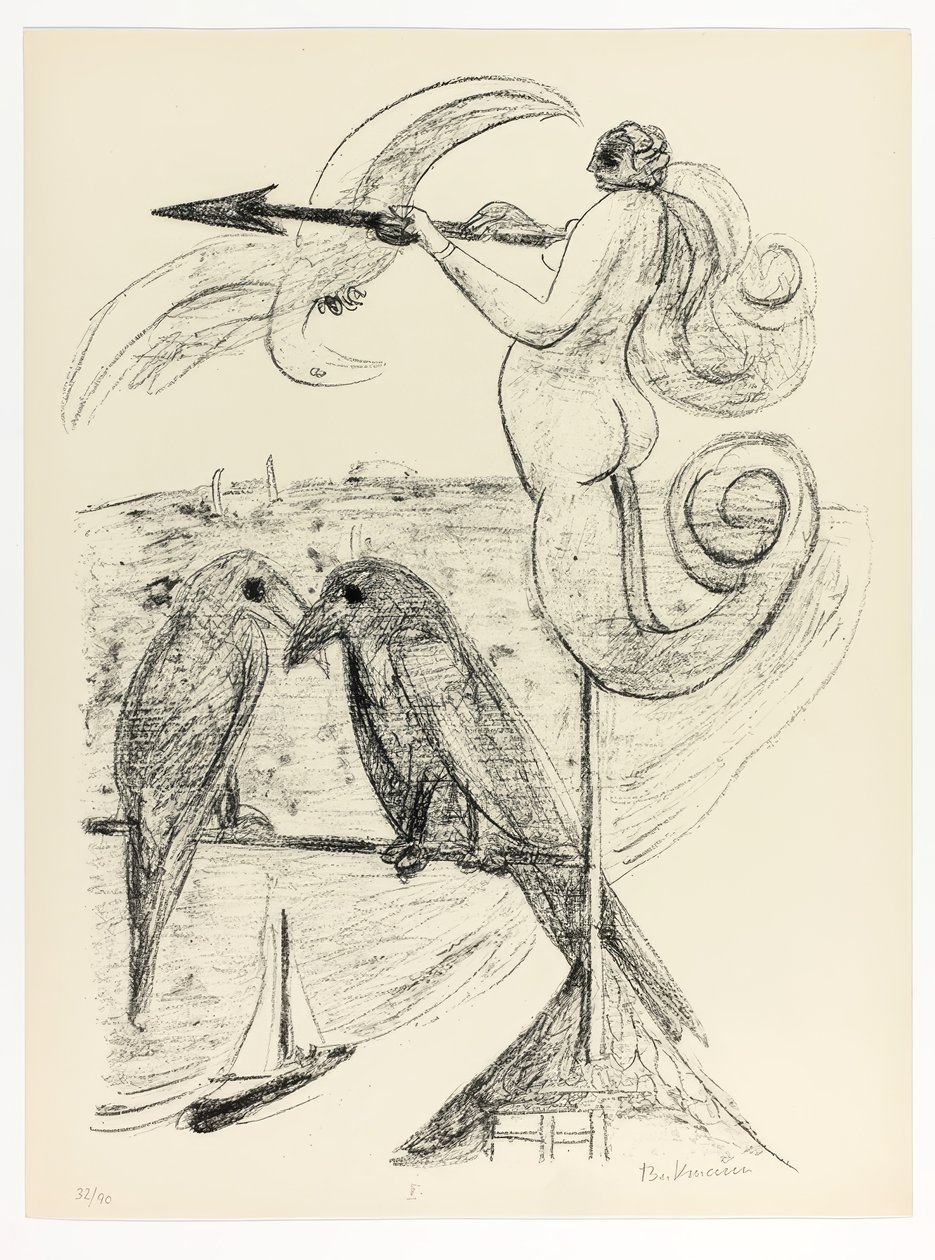 Weather-Vane, plate two from Day and Dream by Max Beckmann