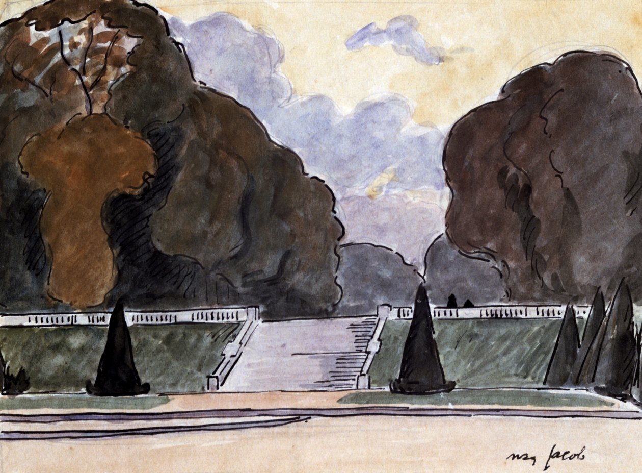 The Garden in Luxembourg by Max Jacob