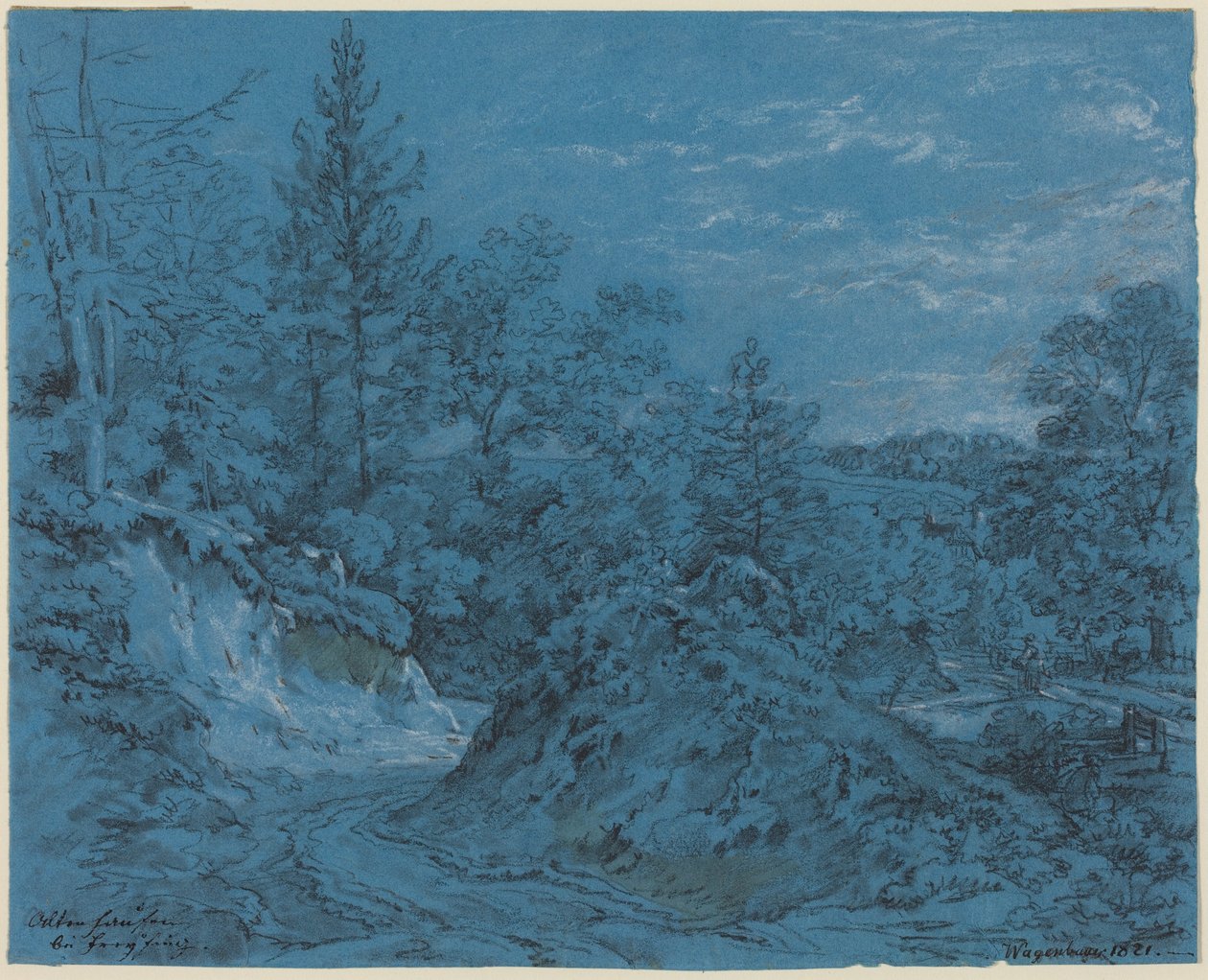 Altenhausen near Freysing by Max Joseph Wagenbauer