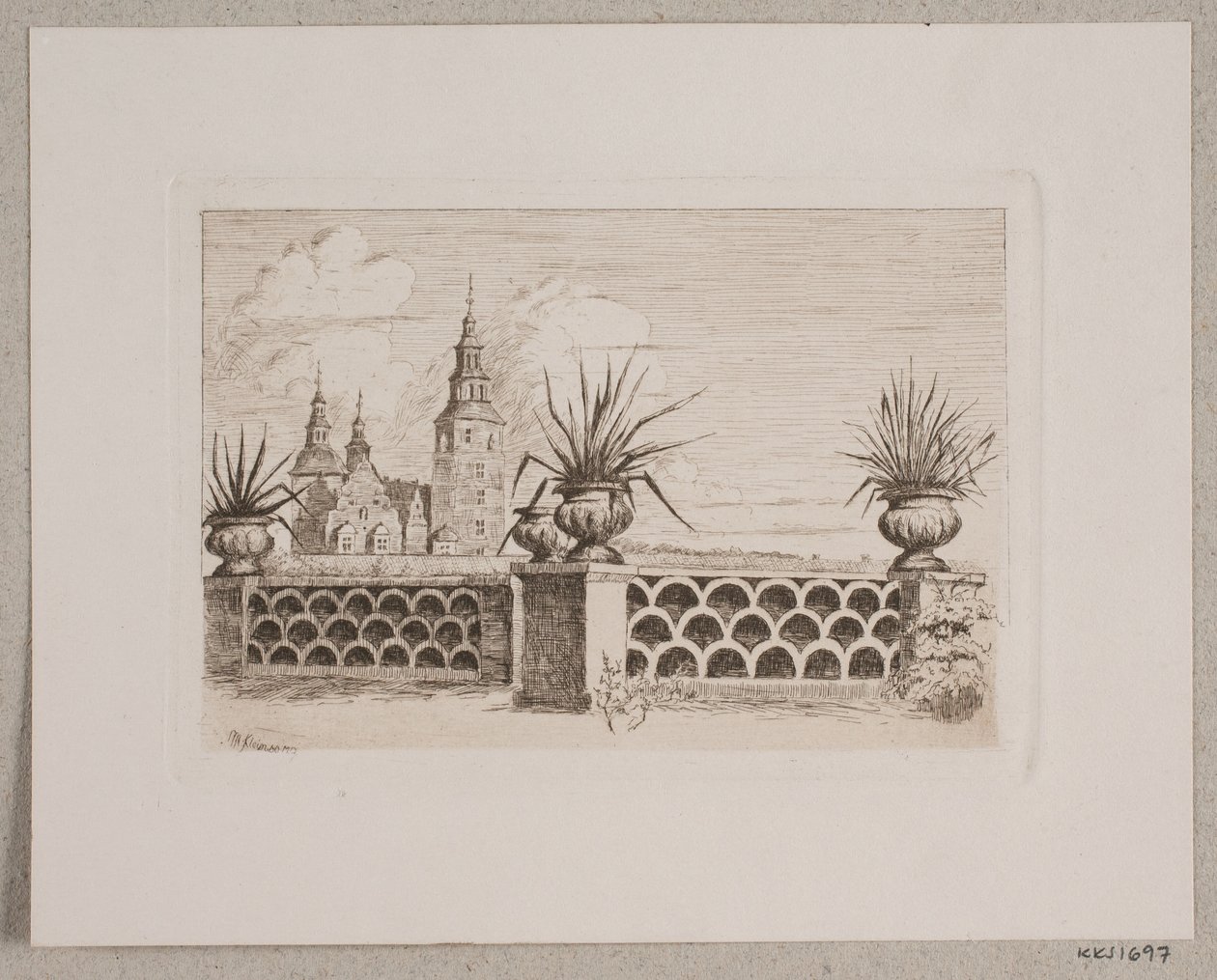 View from the Botanical Garden by Max Kleinsorg