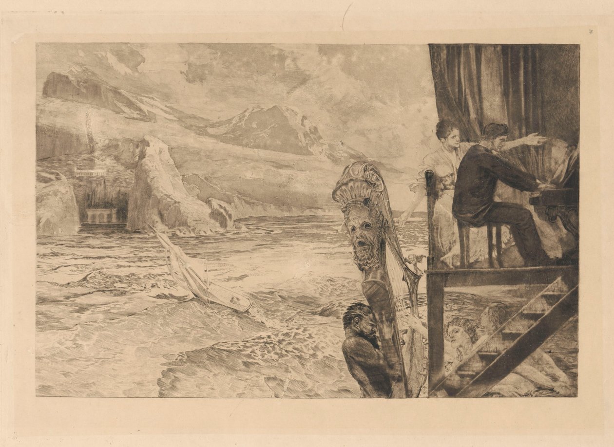 Accorde, Sheet 1, Brahms Fantasy, Op. XII by Max Klinger