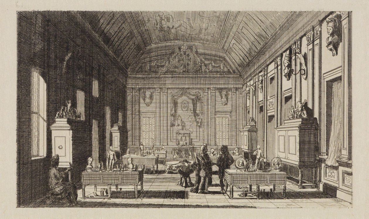 Old Art Chamber in the Royal Castle by Max Klinger