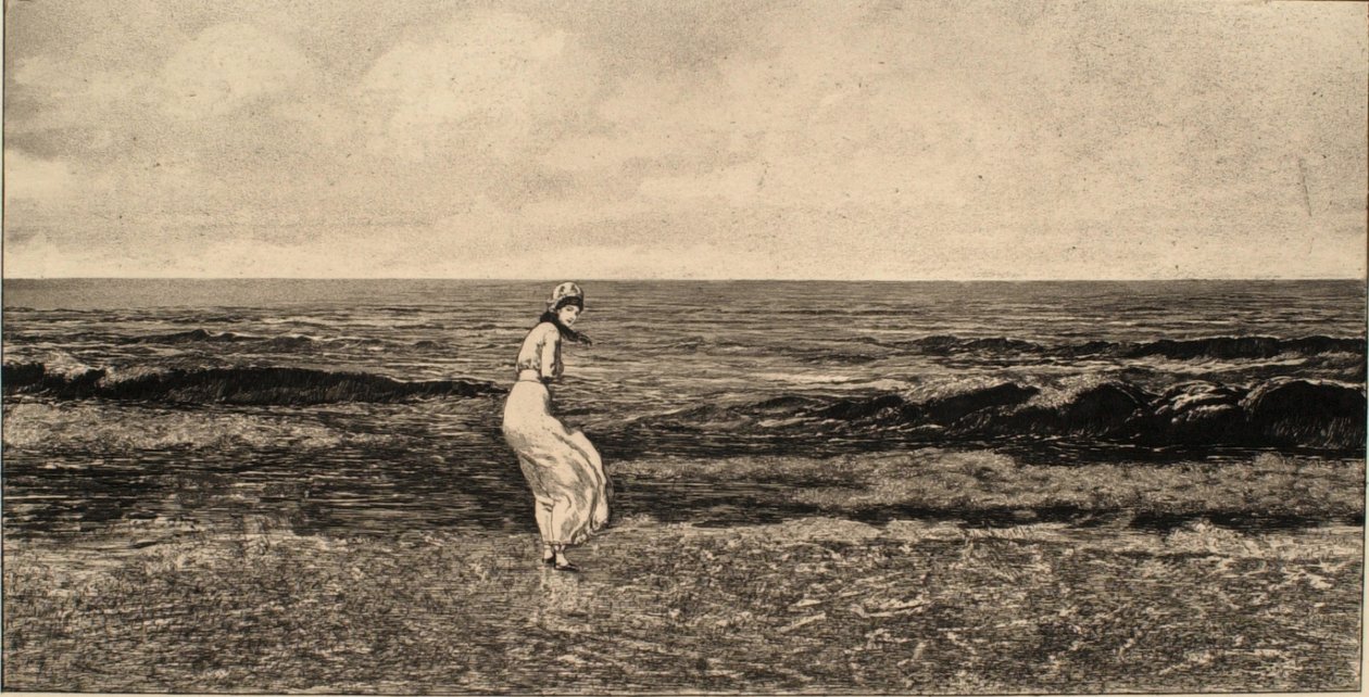 By the Sea by Max Klinger