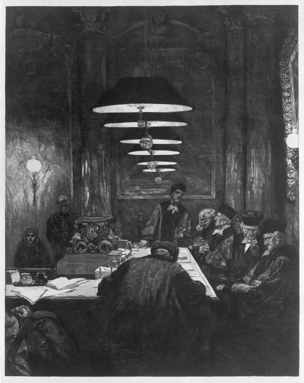 Dramas. Sheet 5: A Mother III. by Max Klinger