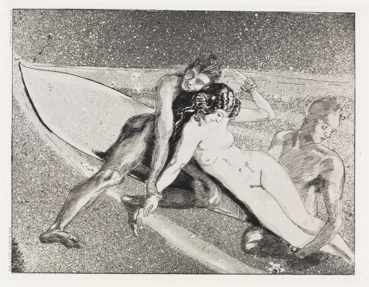 Aviation (Tent, Opus XIV, Part 2, No. 40) by Max Klinger