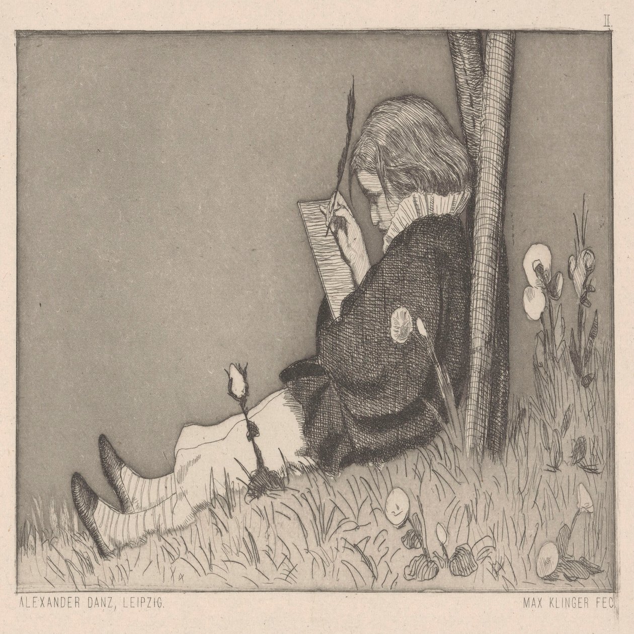 Picturesque Dedication by Max Klinger