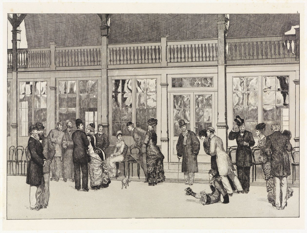 Place (A Glove, Opus VI, Plate 1) by Max Klinger
