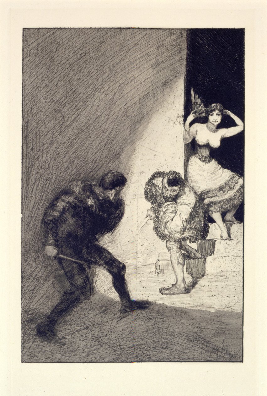 Rivals, Plate 7 from the Series 