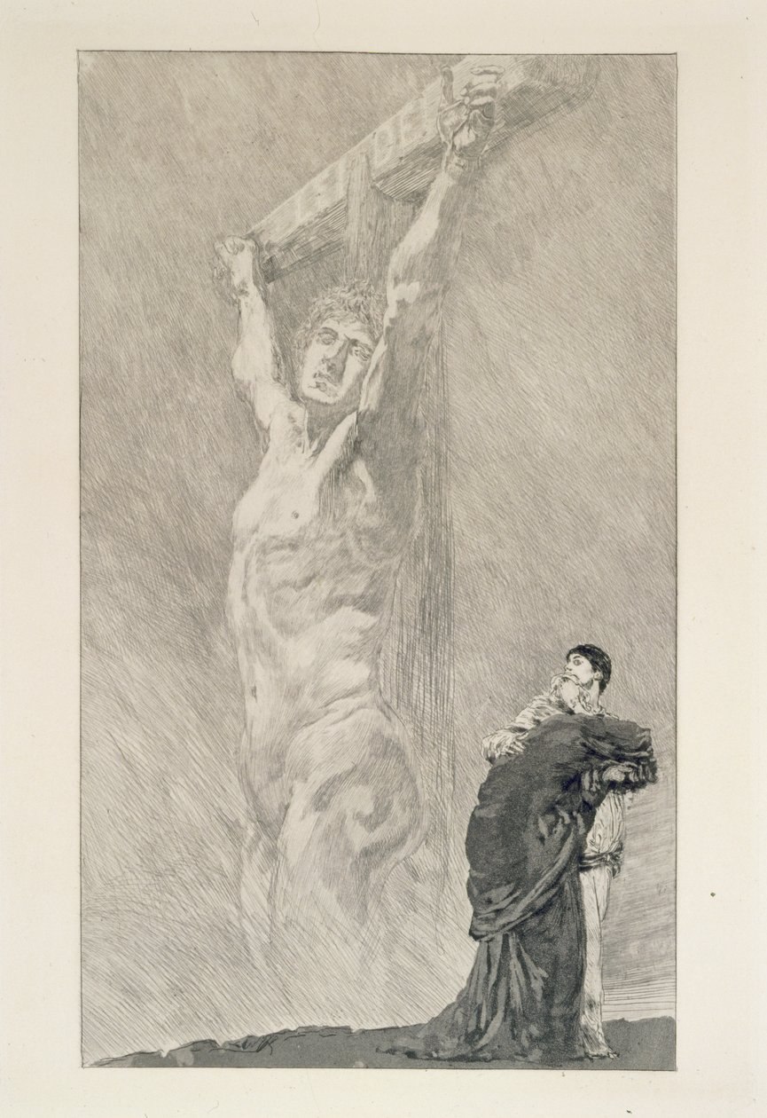 Suffer!, plate 14 from the series “A Life: Opus VIII” by Max Klinger