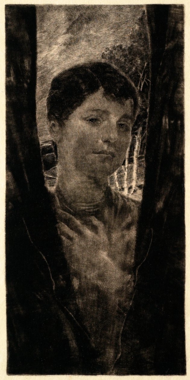The Distant Beloved (Memory) by Max Klinger