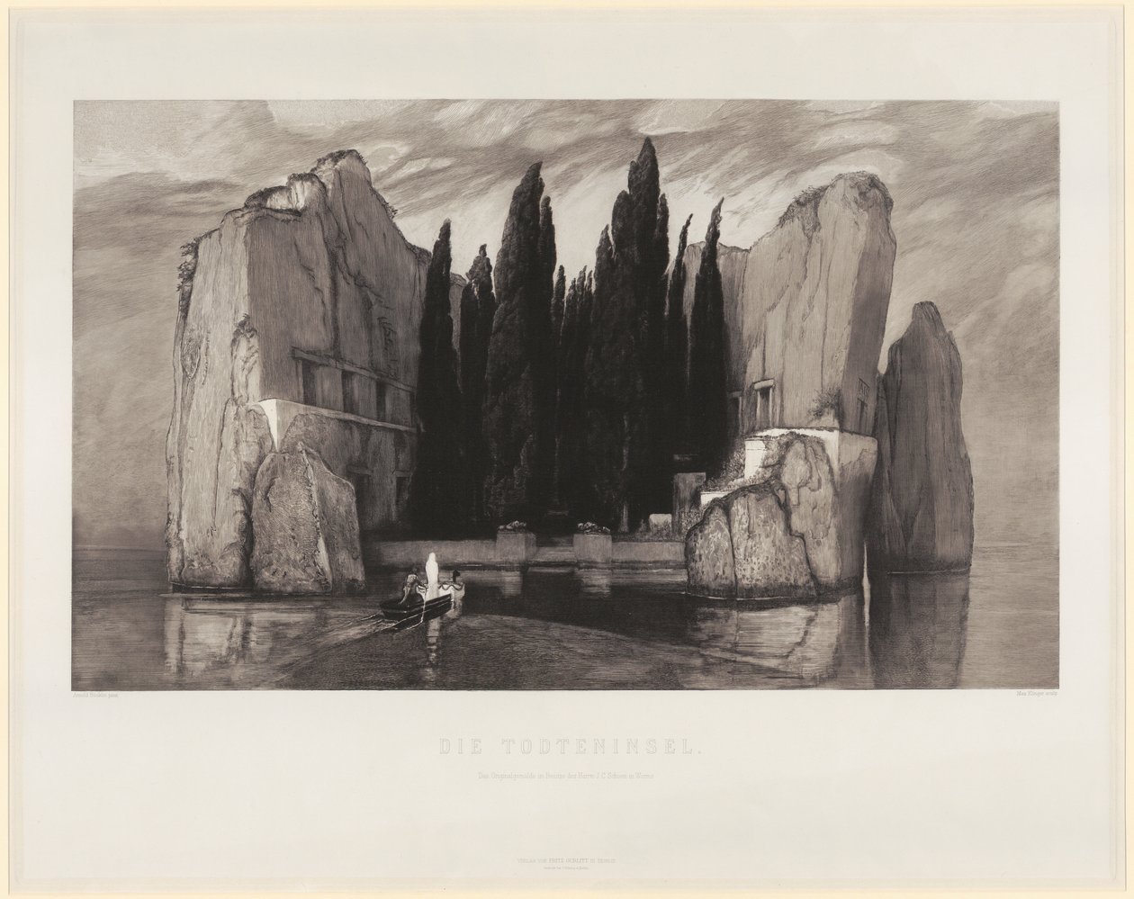 Isle of the Dead by Max Klinger