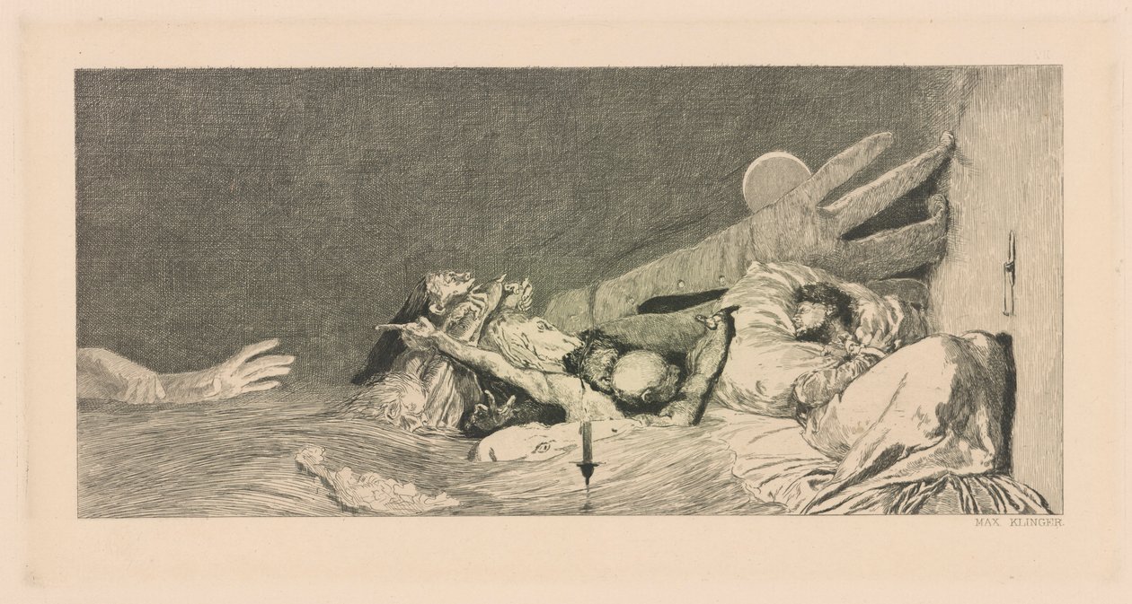Anxieties, from the series A Glove by Max Klinger