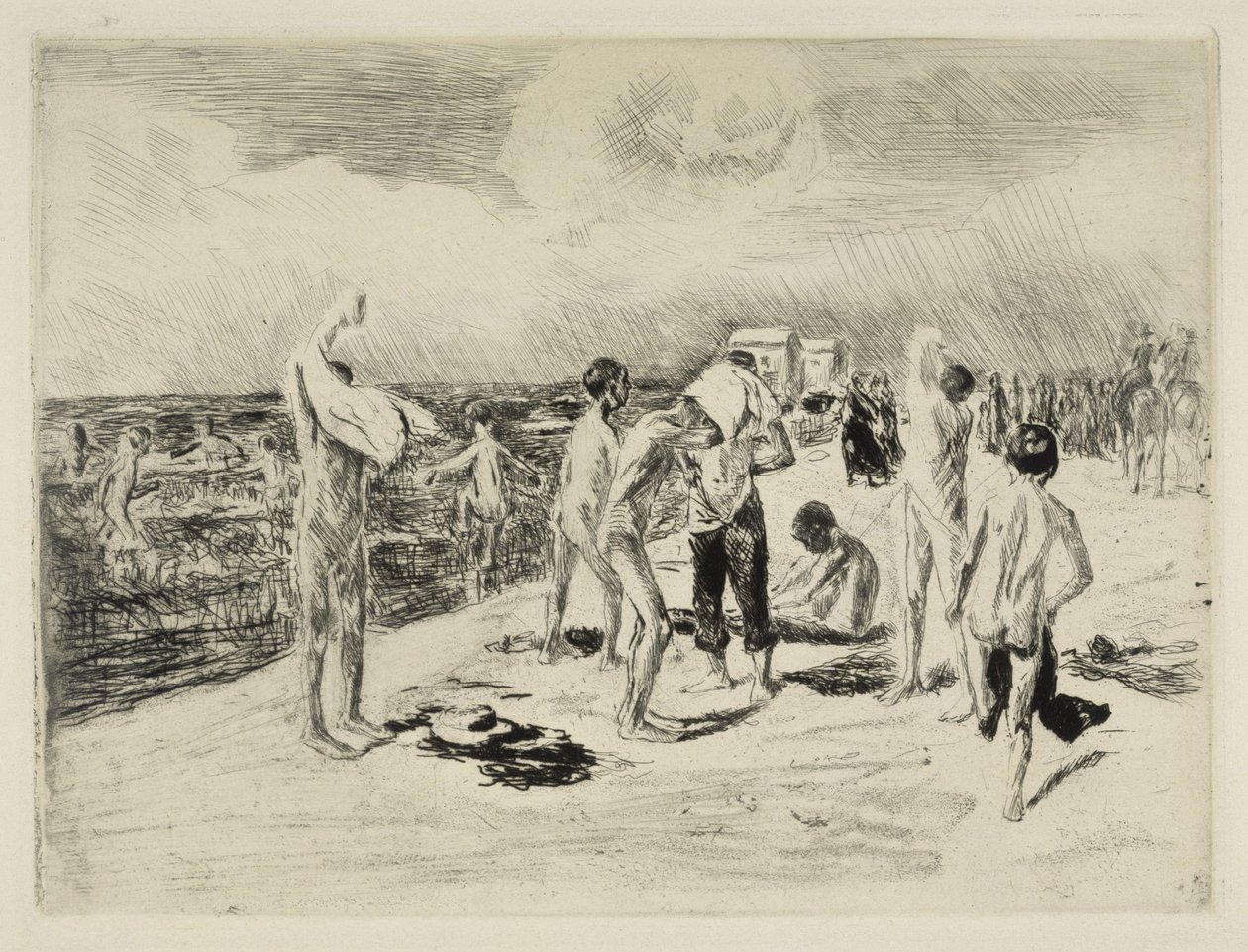 Bathing Boys by Max Liebermann