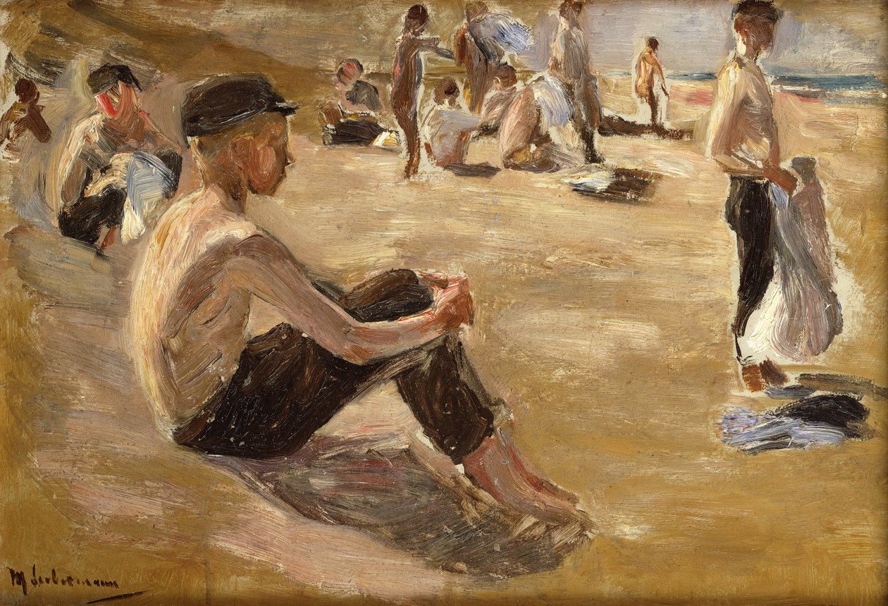Bathing Boys by Max Liebermann