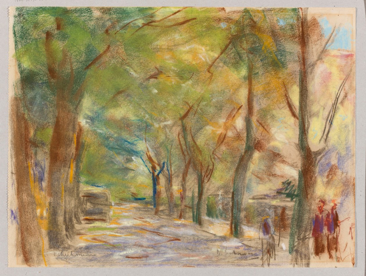 Colomier Street near Wannsee by Max Liebermann