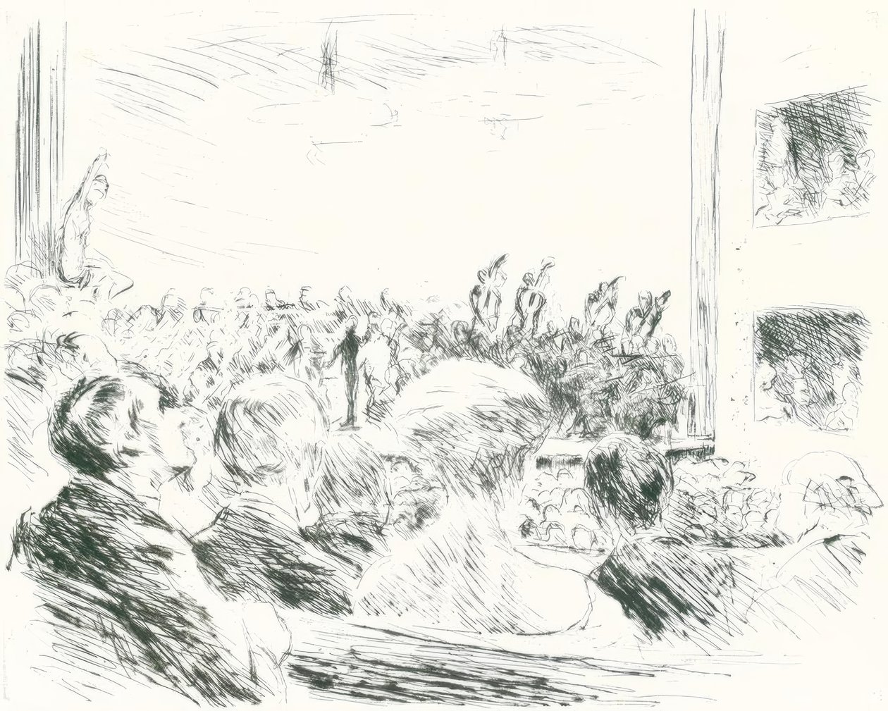 The Symphony Concert by Max Liebermann