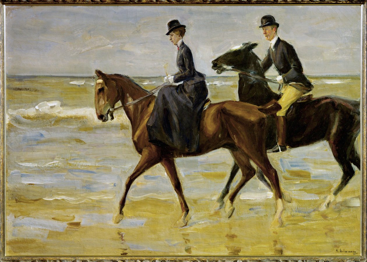 Riders on the Beach by Max Liebermann: Buy fine art print