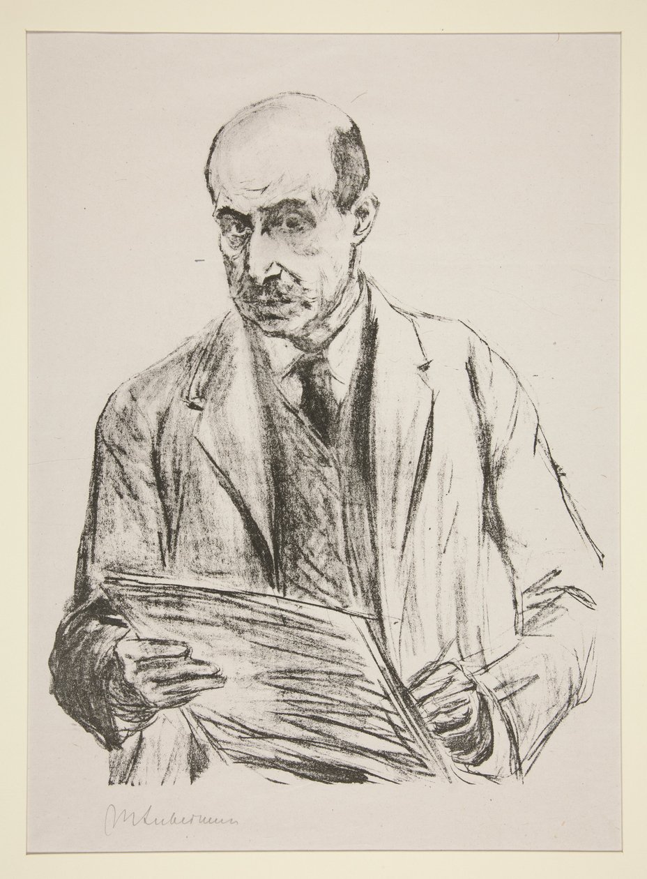 Self-Portrait by Max Liebermann