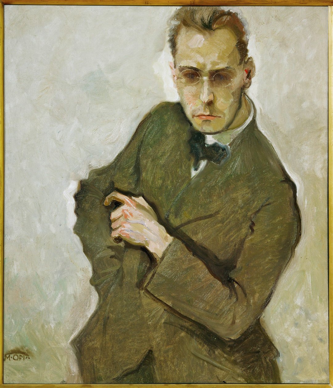 Composer Anton von Webern by Max Oppenheimer