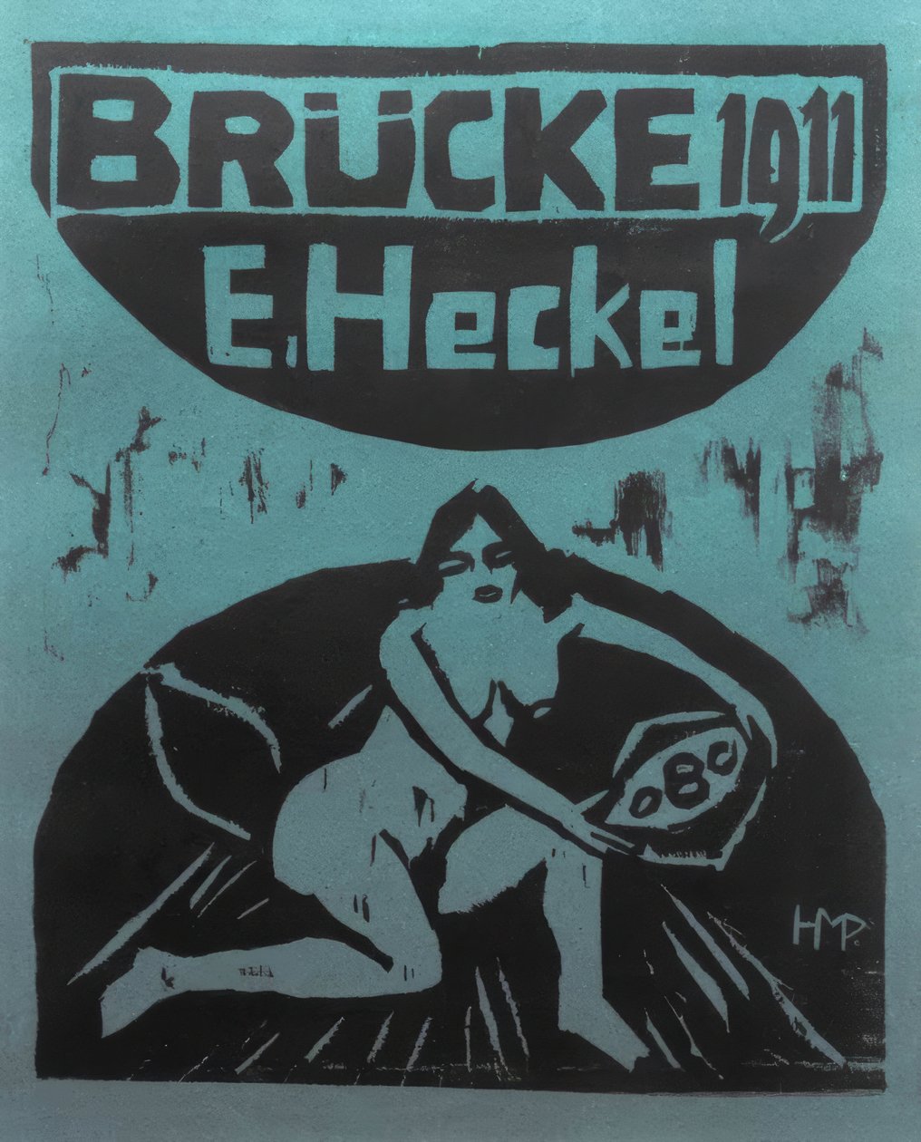 6th Annual Portfolio of the K.G. Brücke for the Year 1911 for Heckel by Max Pechstein