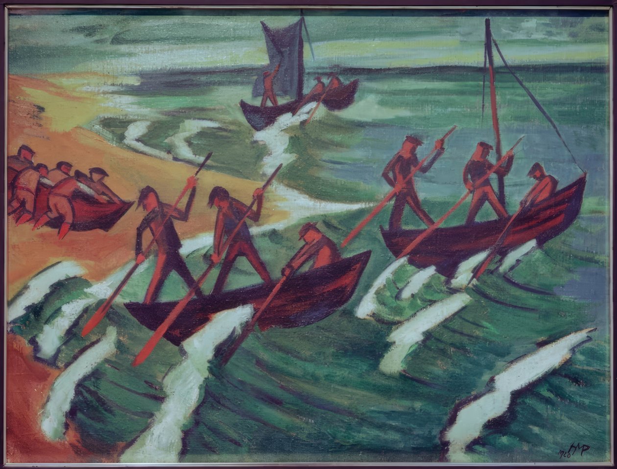 Fisherman by Max Pechstein