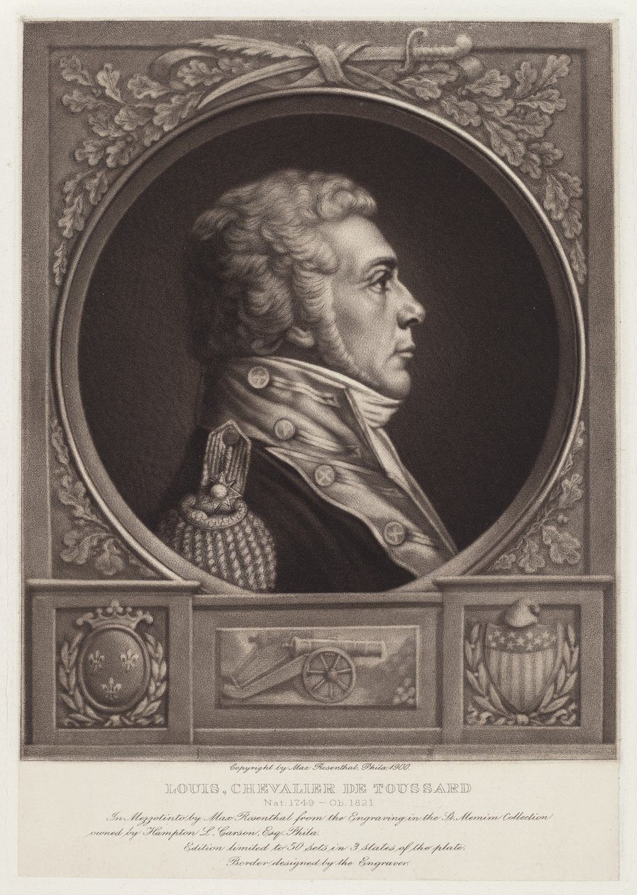 Louis, Chevalier de Toussard by Max Rosenthal