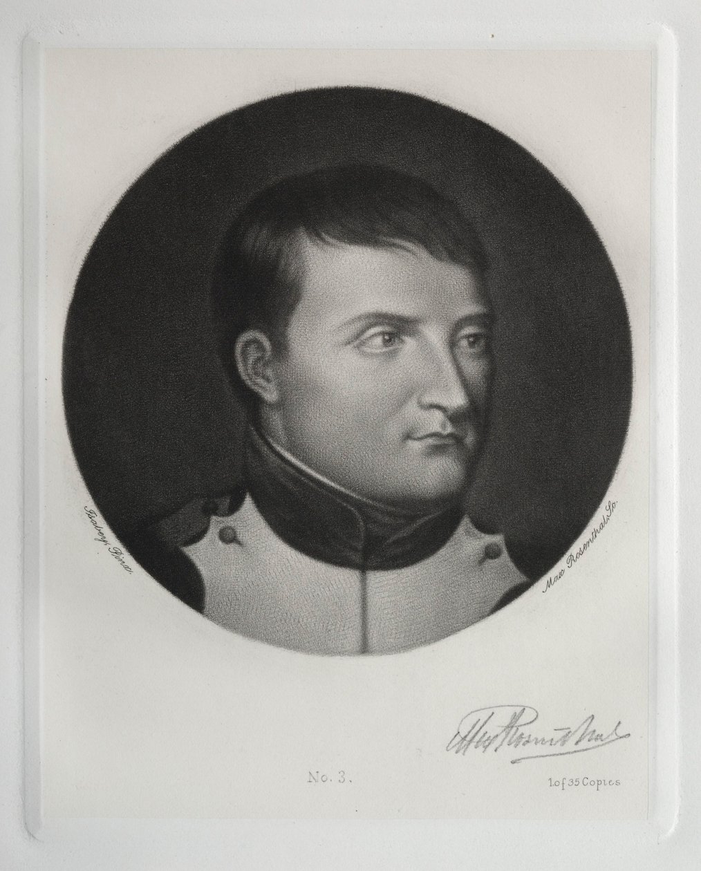 Napoleon Bonaparte by Max Rosenthal