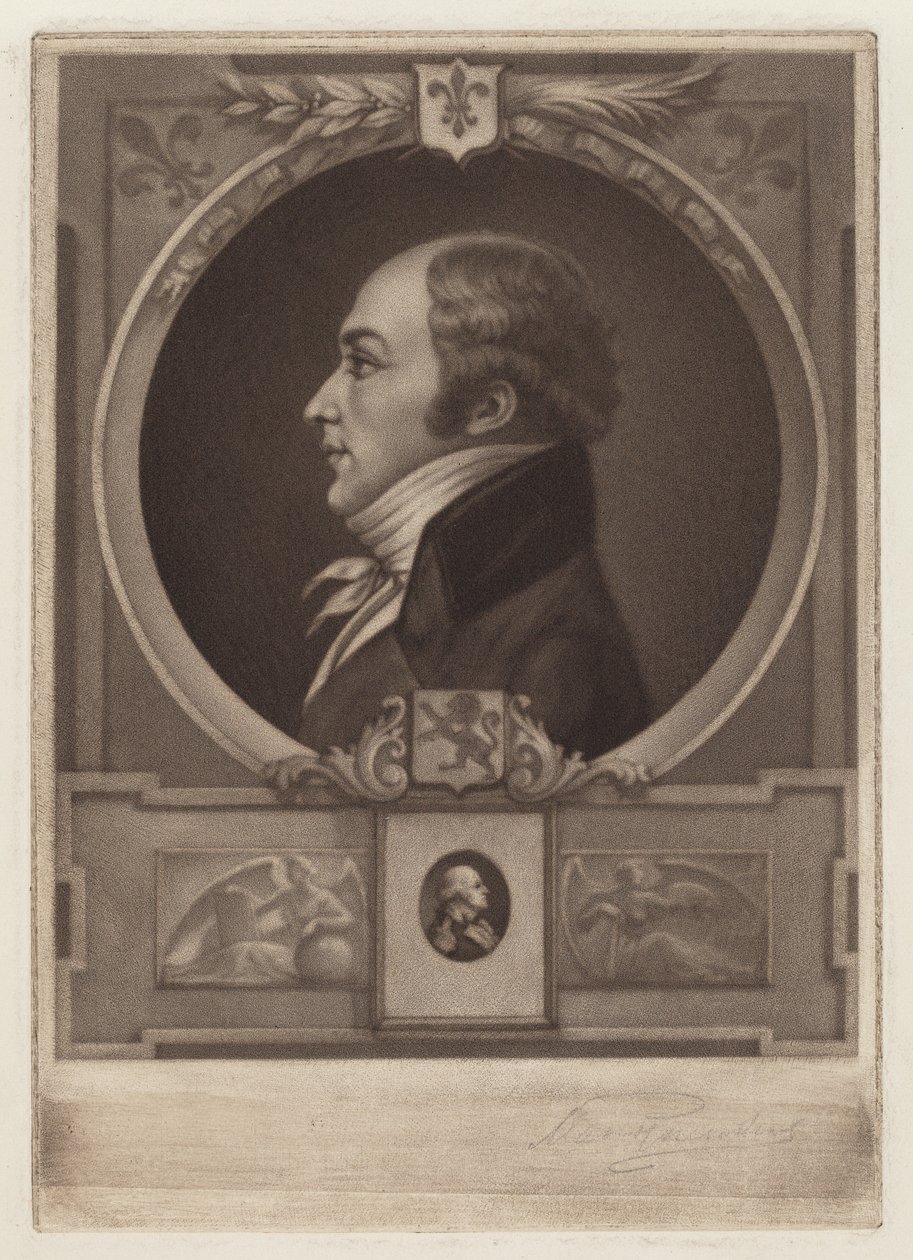 Charles Balthazar Julien Févret de Saint-Mémin by Max Rosenthal, after Charles B. J. Févret de Saint Mémin