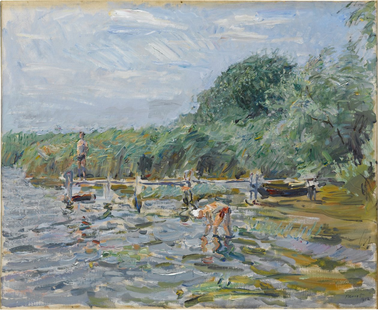 Bathers by Max Slevogt