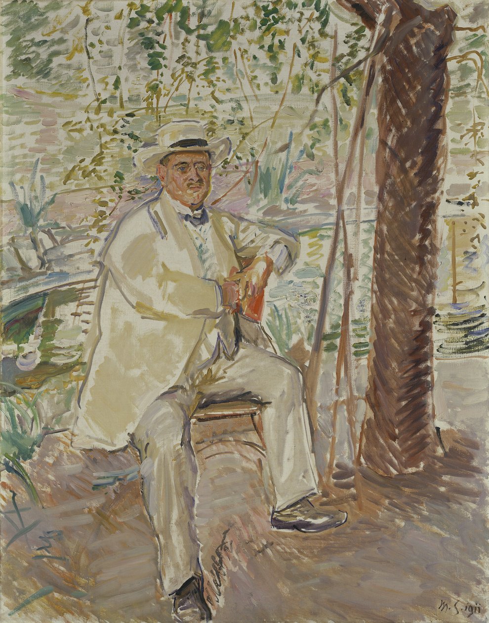 The Art Historian, Professor Dr. Karl Voll by Max Slevogt