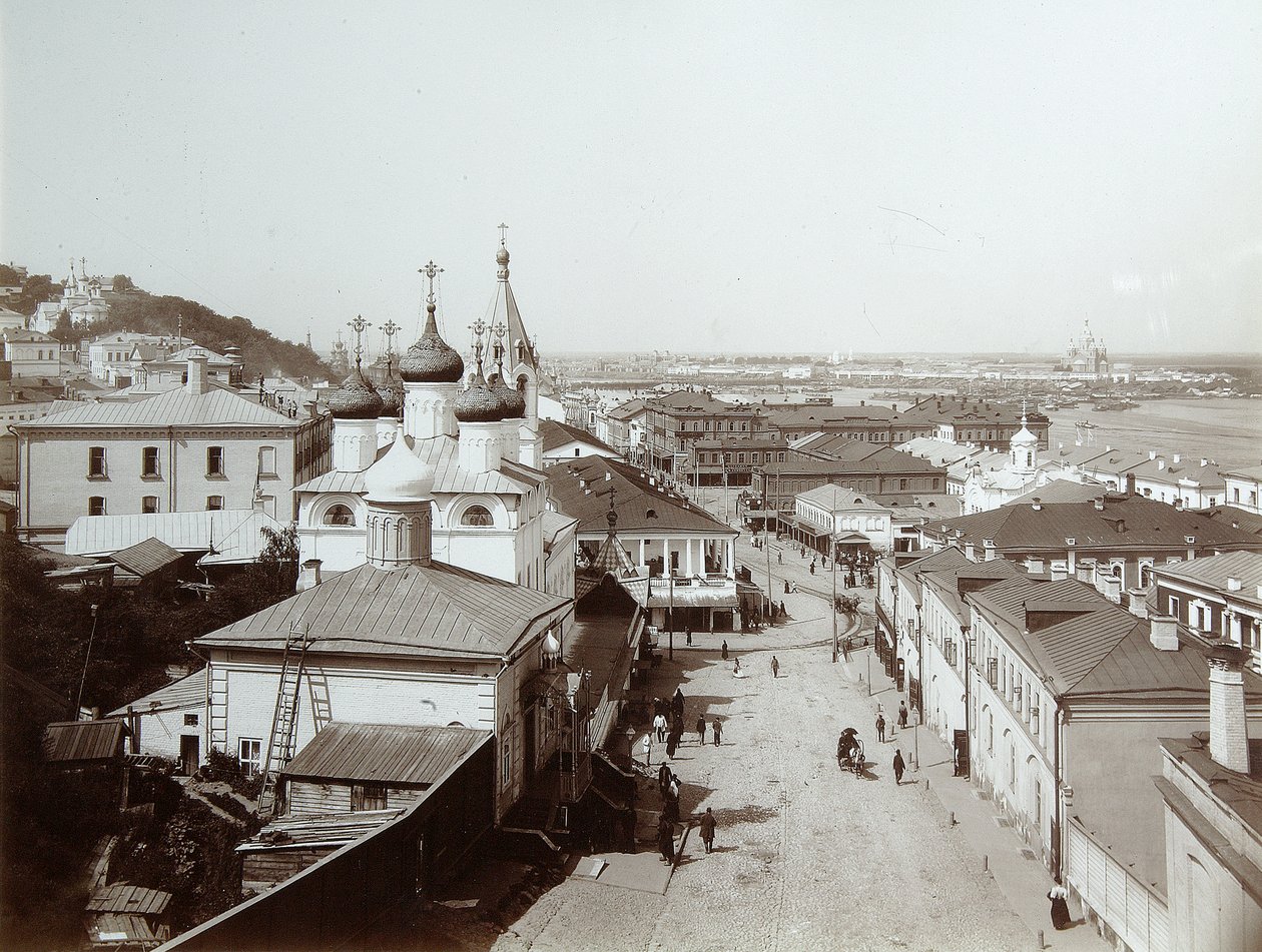 The Church of the Nativity of John the Precursor, Nizhny Novgorod, Russia, 1896 by Maxim Dmitriev