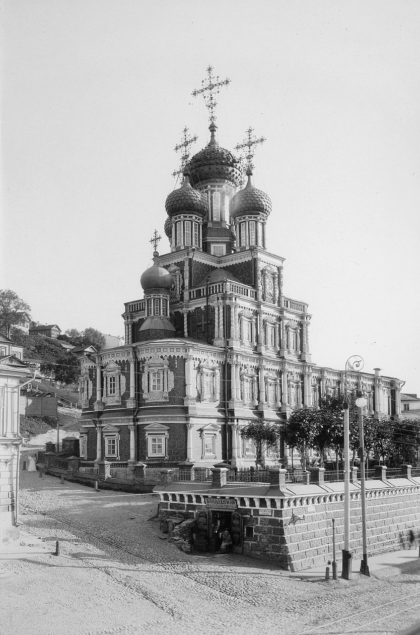 The Virgins Nativity Church Stroganov Church, Nizhny Novogorod, Russia by Maxim Dmitriev