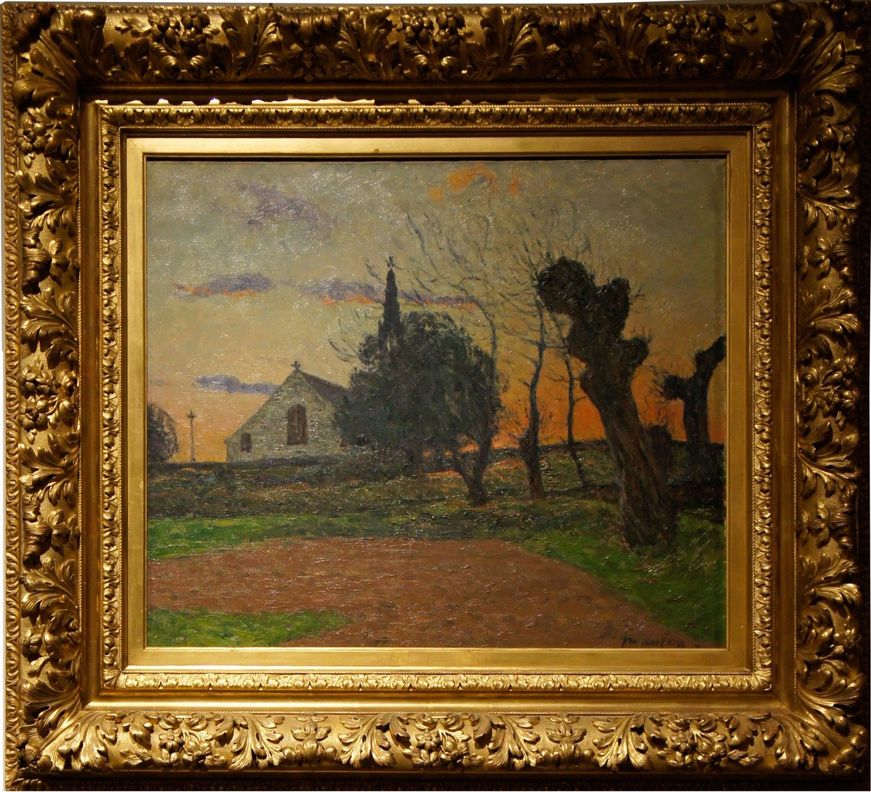 Sunset, Cadol by Maxime Emile Louis Maufra