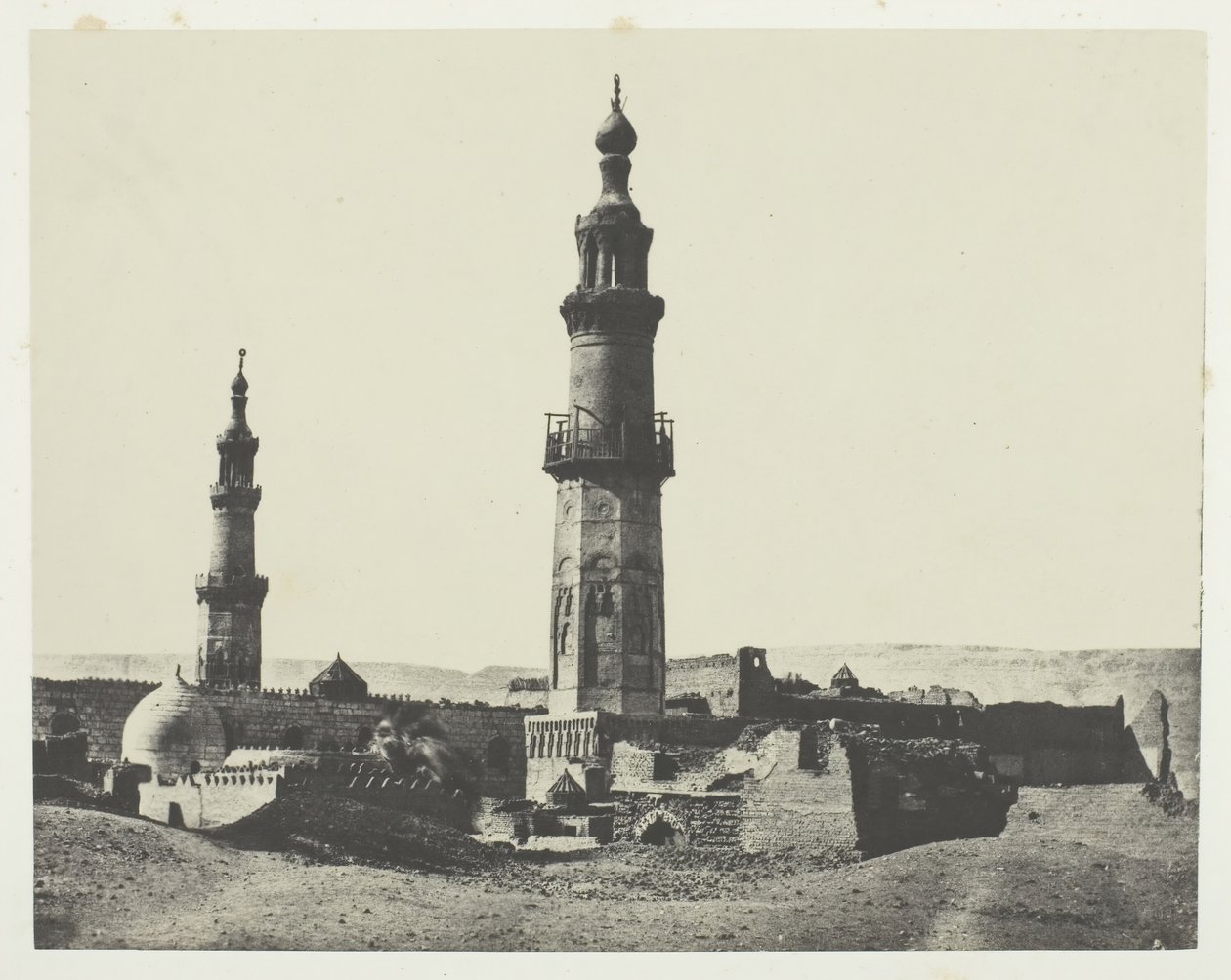 Mosque of Aly-Bey, Girgeh, Upper Egypt, 1849-51, printed 1852 by Maxime Du Camp