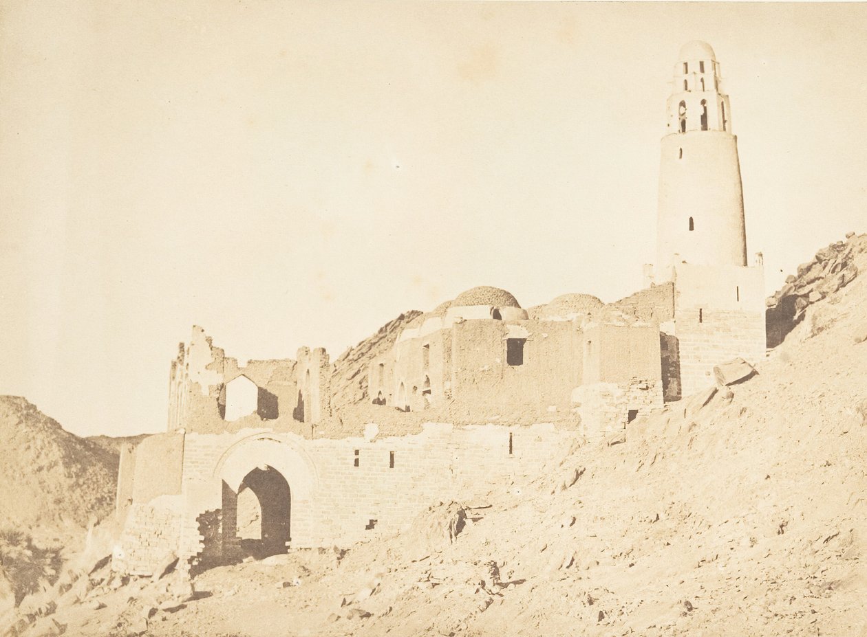 Mosquée de Belal, au Sud de Philae Rive Droite by Maxime Du Camp