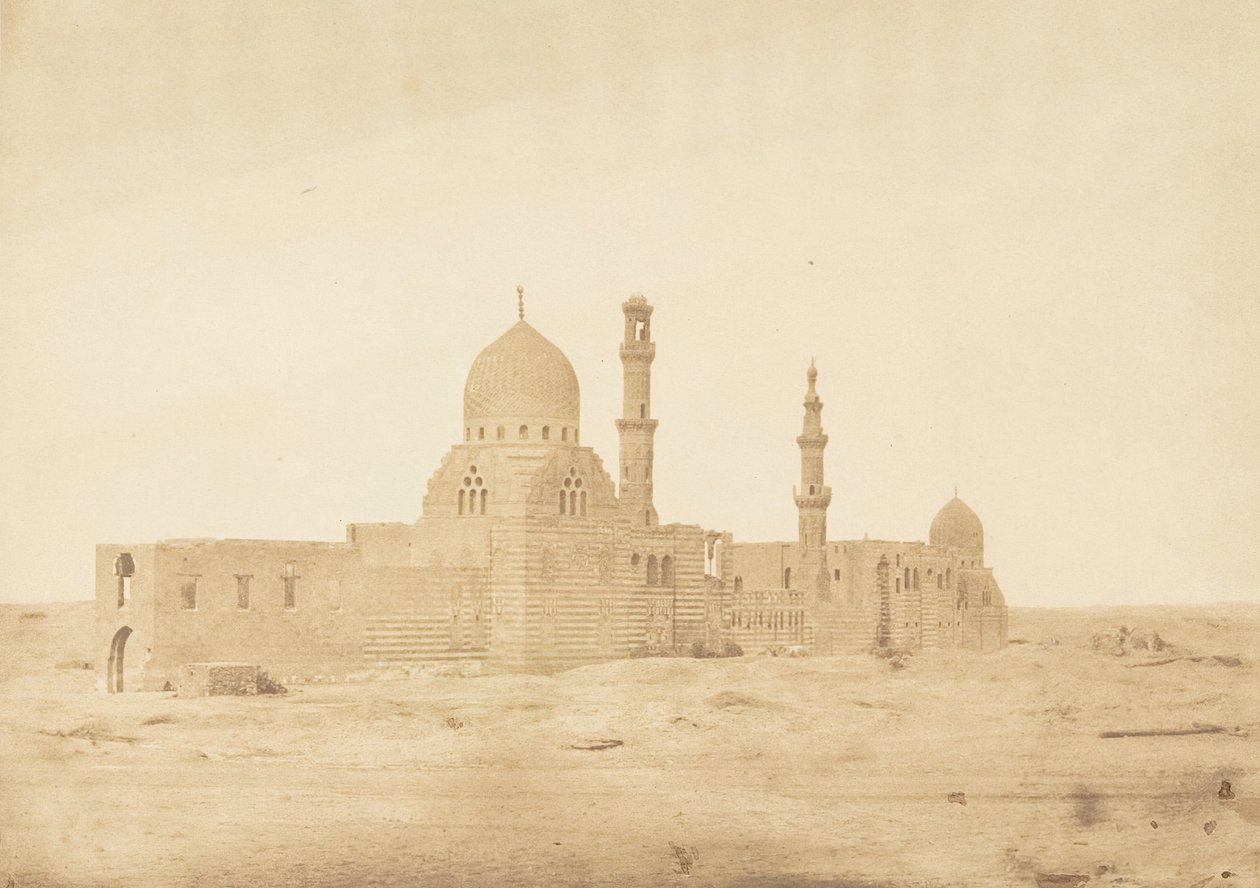 Mosque and Tomb of the Ayyubids, in Cairo, December 1849-January 1850 by Maxime Du Camp