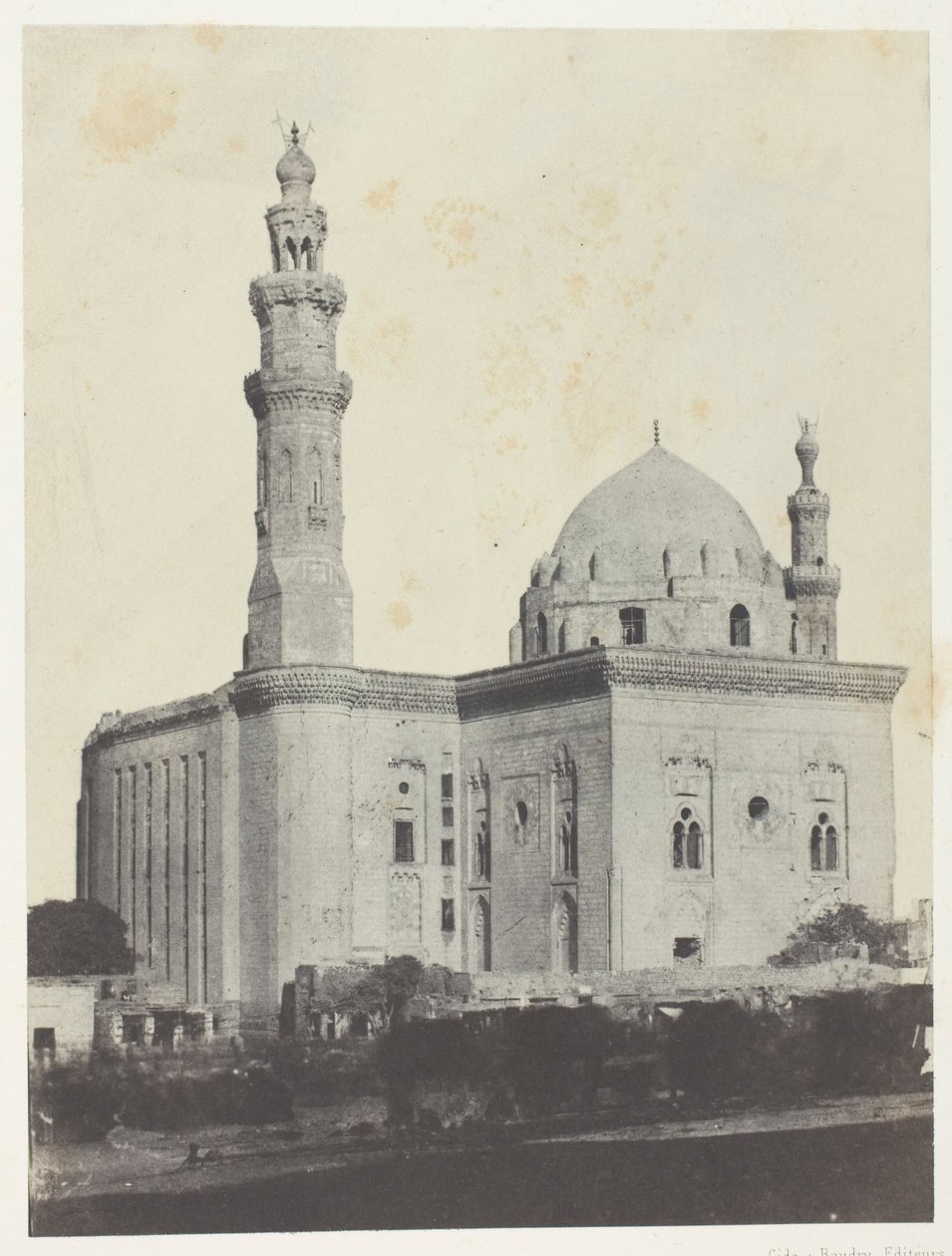 Mosque of Sultan Hassan, Cairo by Maxime Du Camp